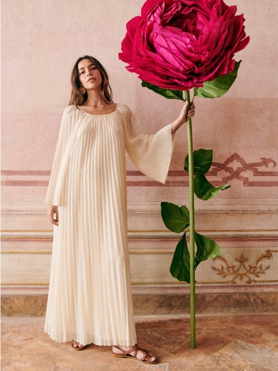 Sezane Dresses & Skirts - Sezane // Juliette Pleated Dress